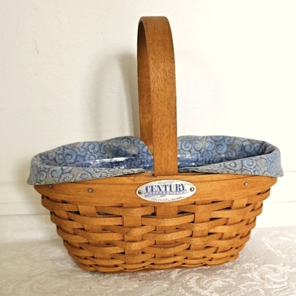 Longaberger Century Celebration 2000 Cheers Basket, Liner, and Protector - Picture 1 of 13